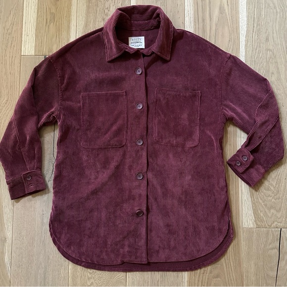 ASHLEY by 26 International Corduroy Shacket - Picture 2 of 7